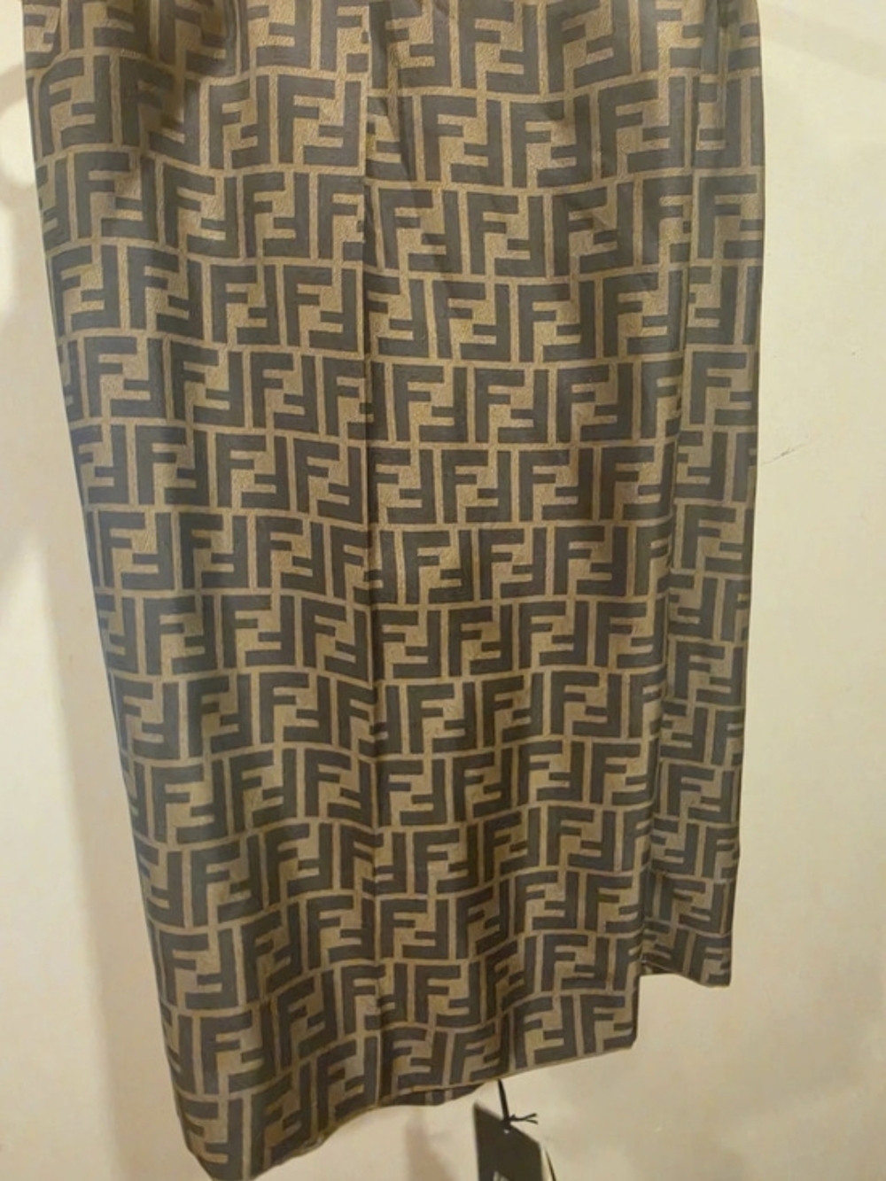 Fendi FF skirt FF Print Pants 350Size 42 NWT